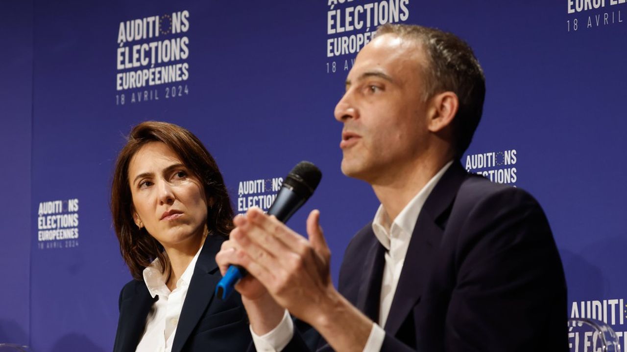 SONDAGE EXCLUSIF Européennes 2024 Bardella loin devant Hayer et