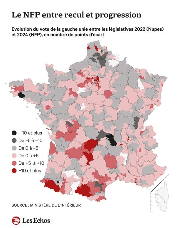 L Gislatives L Volution Des Trois Blocs Entre Et En Trois