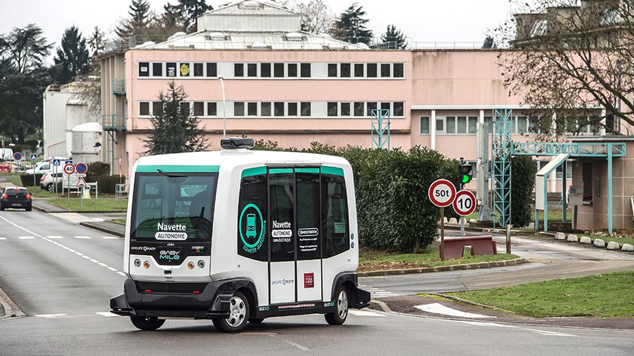 La RATP teste deux navettes autonomes sur circuit « mixte »