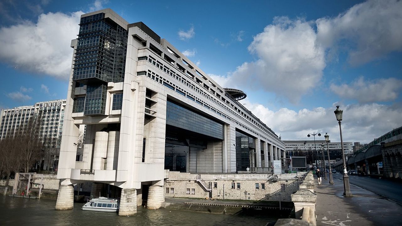 Le ministère de l'Economie et des Finances, Bercy, à Paris.
