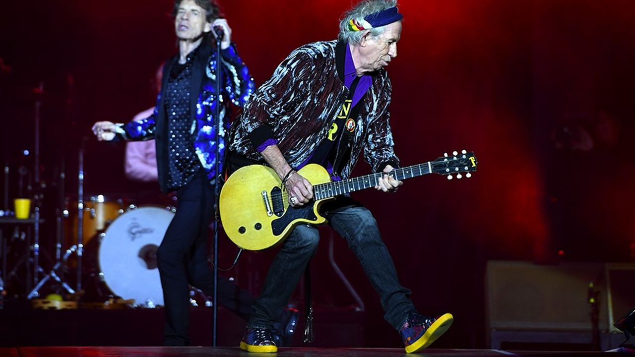 Les Rolling Stones en live.