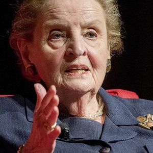 L'ancienne chef de la diplomatie de Bill Clinton et ambassadrice des Etats-Unis à l'ONU, Madeleine Albright.