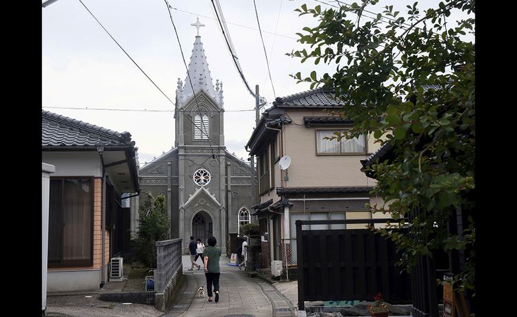 Les sites chrétiens cachés de la région de Nagasaki, Japon