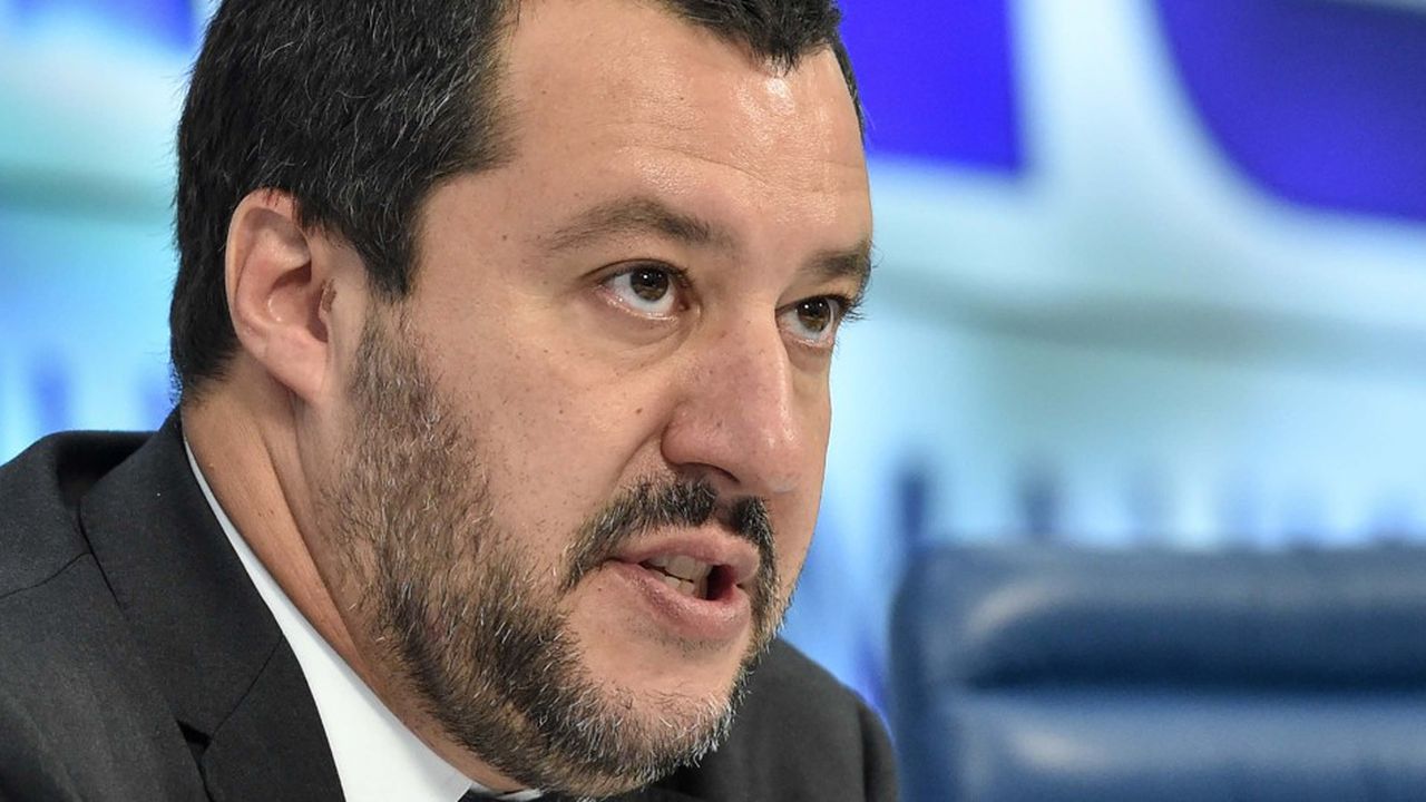 Le Ministre italien de l'Intérieur Matteo Salvini