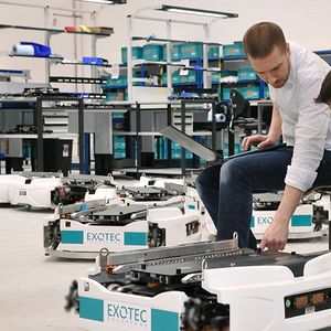 Exotec est un spécialiste de la robotique appliquée à la logistique des acteurs de l'e-commerce.