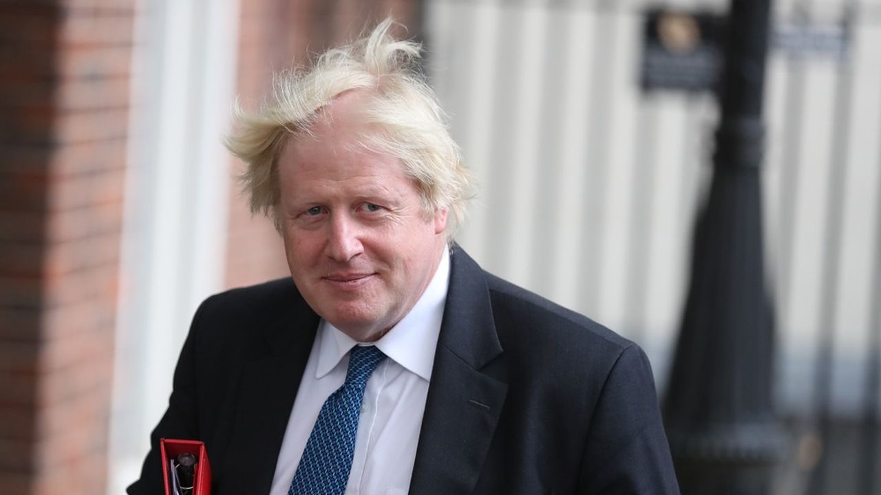 Boris Johnson quitte le 10 Downing Street en juin 2018. 