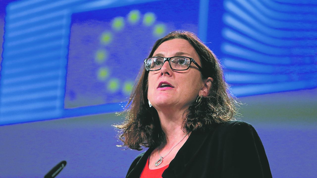 Cecilia Malmström, la Commissaire européenne au Commerce.