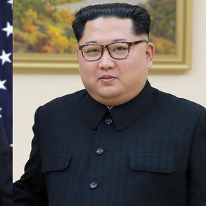Le président des Etats-Unis (à gauche) va rencontrer en juin le dictateur nord-coréen Kim Jong-un (à droite).