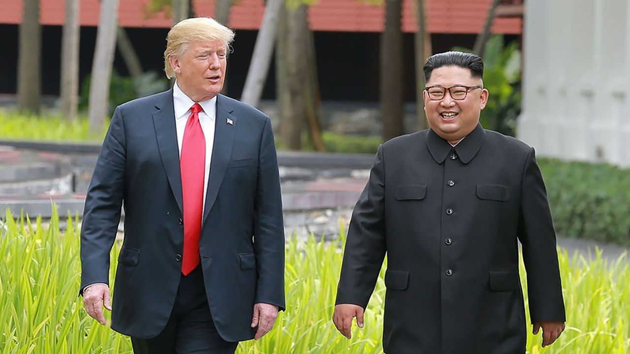 Donald Trump et Kim Jung-un se sont rencontrés le 12 juin au cours d'un sommet historique à Singapour.