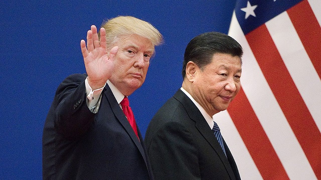Le président américain Donald Trump et le président chinois Xi Jinping.