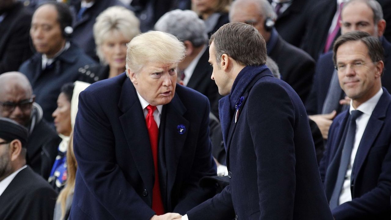 « Je ne veux pas voir les pays européens augmenter le budget de la défense pour acheter des armes américaines ou autres, ou des matériels issus de votre industrie », explique Emmanuel Macron sur CNN.