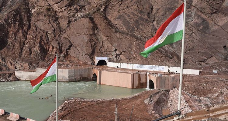 Barrage hydroélectrique de Rogun, au Tadjikistan