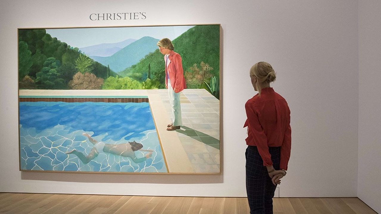 « Portrait of an Artist (Pool with two figures) », de David Hockney, a été adjugé chez Christie's 90,3 millions de dollars. Un record pour l'oeuvre d'un artiste vivant.