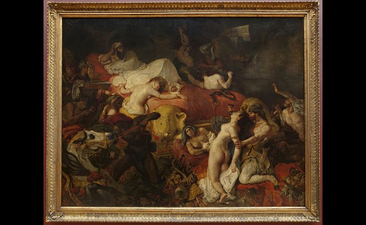 Delacroix au musée du Louvre
