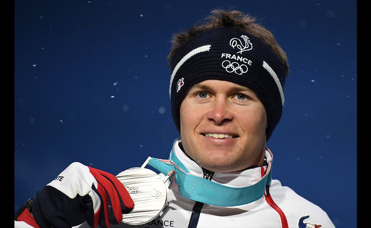 Alexis Pinturault, médaille d'argent du combiné alpin