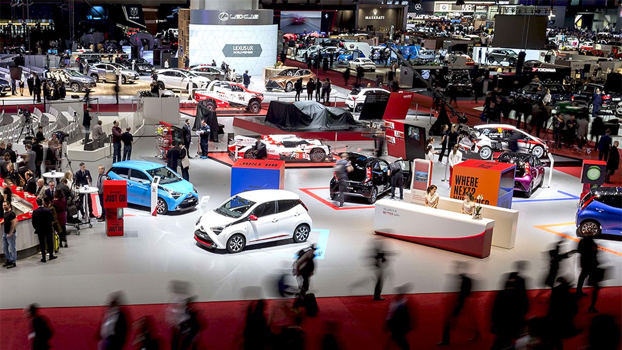 Salon de l'automobile de Genève : quelle voiture possède le plus grand écran  ?