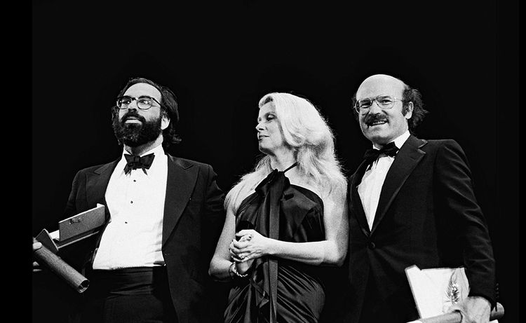 Francis Ford Coppola, Catherine Deneuve et Volker Schlondorff en 1979