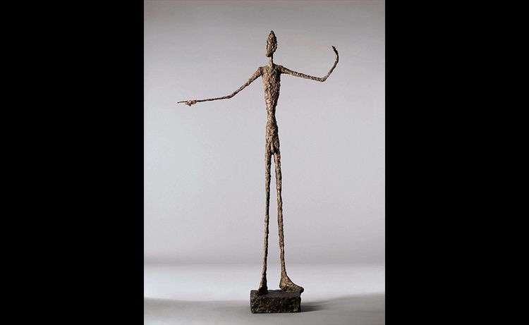 « L'Homme au doigt », d’Alberto Giacometti (1947)