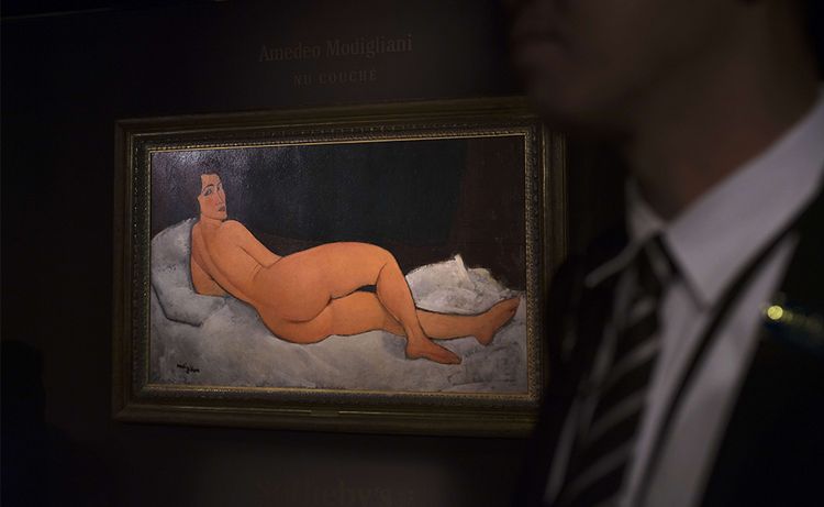 « Nu couché », d'Amedeo Modigliani (1917)