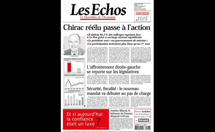 8 mai 2002 : Jacques Chirac réélu 