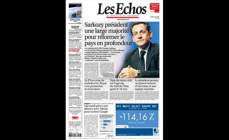 7 mai 2007 : Sarkozy président