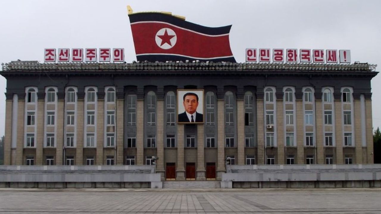 Le siège du Parti des travailleurs à Pyongyang