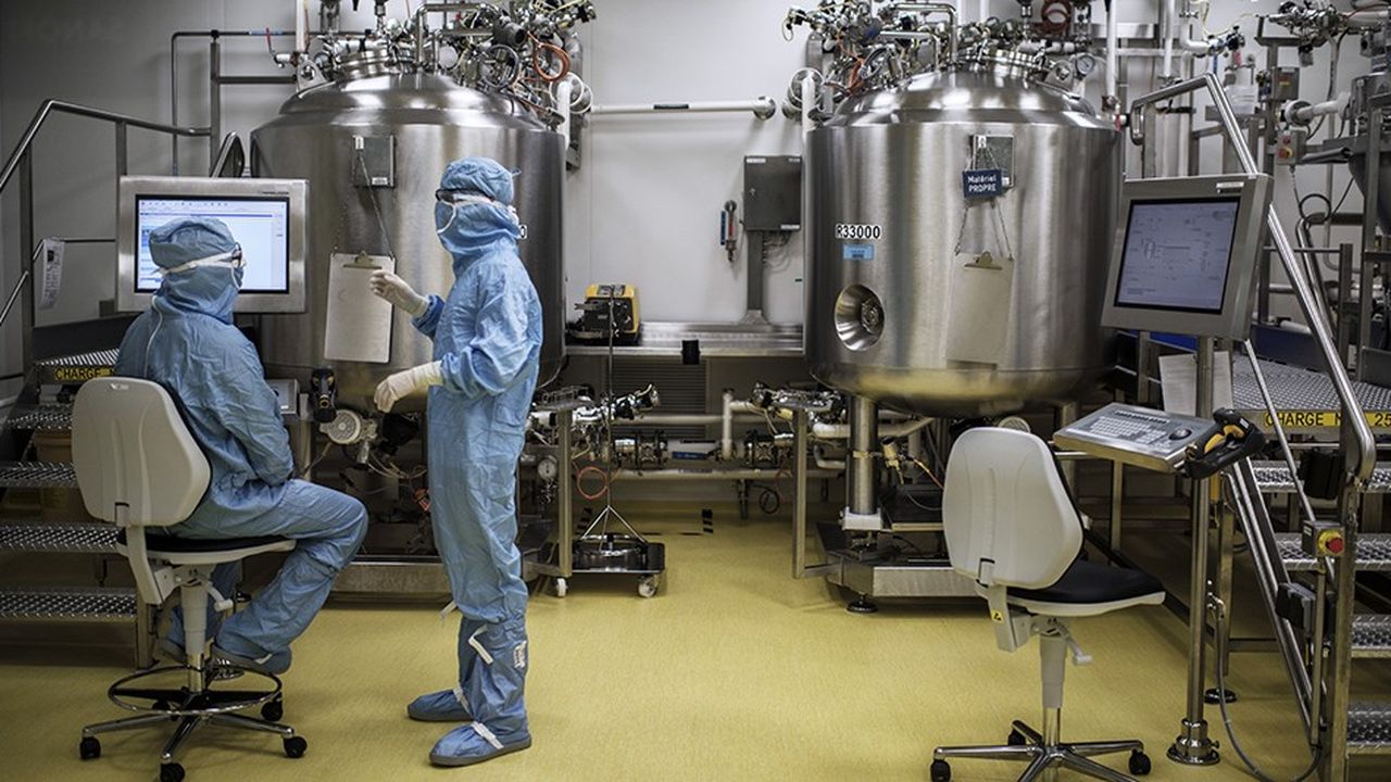 Pour mettre au point le Dengvaxia,  Sanofi a construit un outil de production sur mesure dans son laboratoire de Neuville-sur-Saone.