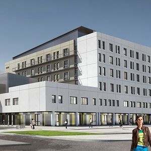 sept établissements de santé de l'agglomération lyonnaise se sont regroupés sur un seul site, qui ouvrira ses portes à l'est de Villeurbanne