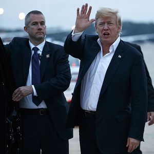 Le président des Etats-Unis Donald Trump de retour aux Etats-Unis après sa rencontre avec Kim Jong-un.