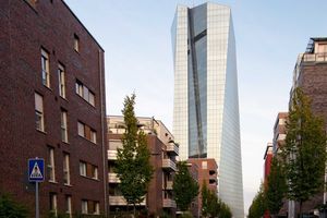 Le siège de la Banque centrale européenne (BCE), à Francfort, en Allemagne.