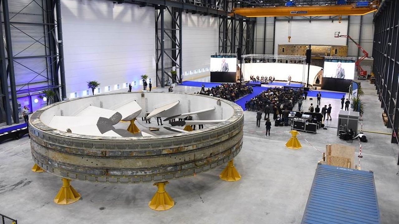 Naval Energies inaugurait, le 14 juin dernier, la première usine au monde d'assemblage d'hydroliennes de 10 millions d'euros à Cherbourg