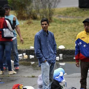 Les migrants Vénézuéliens doivent traverser la Colombie (comme ici à Cali) avant de rejoindre l'Equateur.