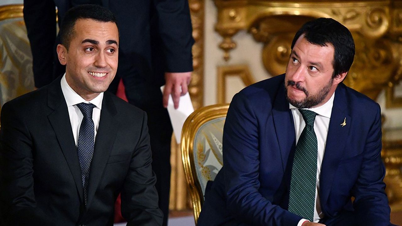Les investisseurs redoutent que la coalition populiste emmenée par Luigi di Maio et Matteo Salvini ne fasse sortir l'Italie de l'euro.