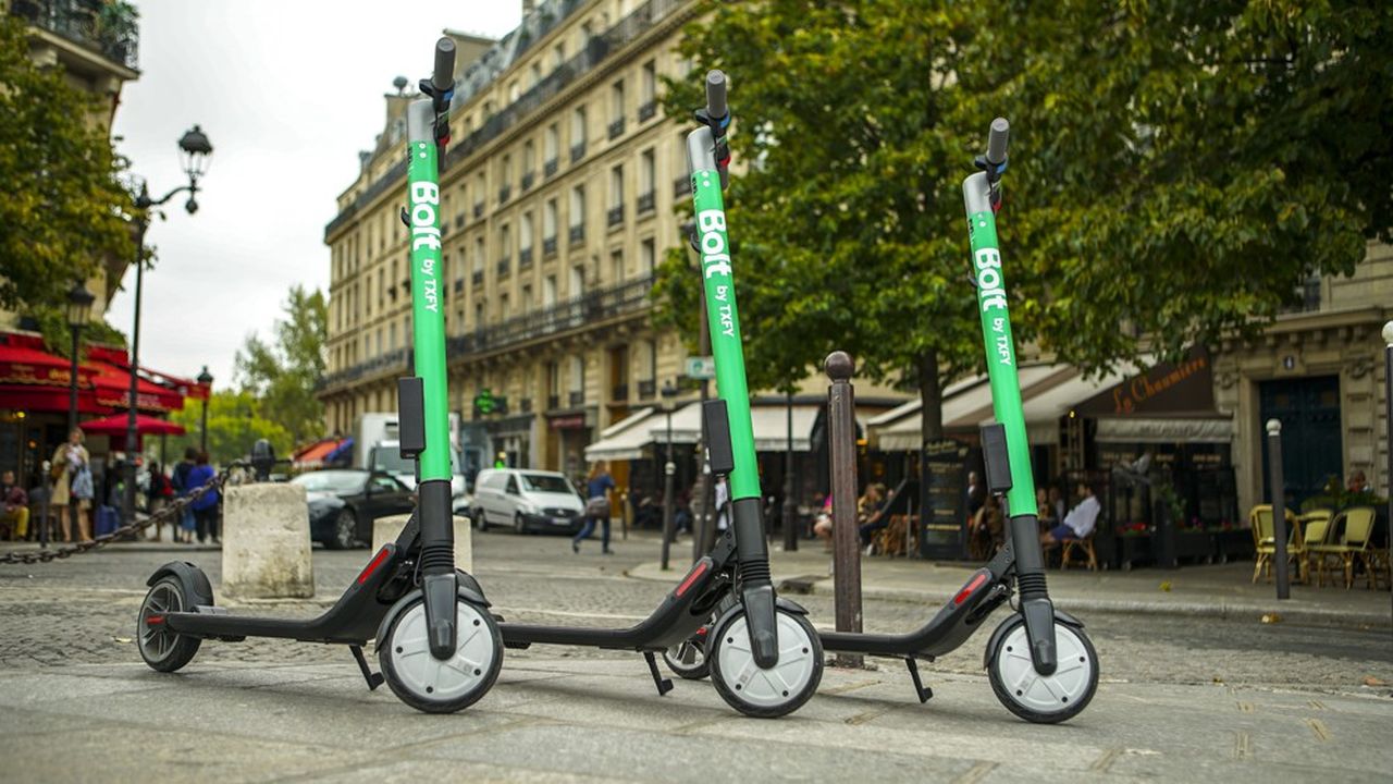 Les trottinettes de Txfy à Paris sont en service depuis le jeudi 6 septembre.