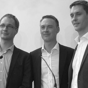 De gauche à droite : Jonathan, Benjamin et Clément Galic, les trois frères qui ont cofondé la jeune société innovante UnseenLabs en 2015.