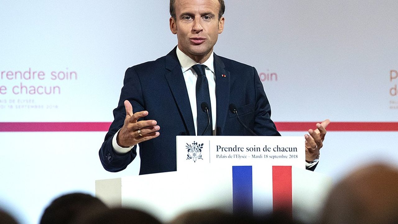 Emmanuel Macron veut recentrer le système de santé autour du patient, une réforme pour les cinquante prochaines années.