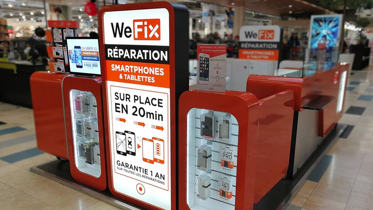 WeFix exploite 59 comptoirs de réparation, dont quatre en Belgique. L'objectif est d'accélérer et d'en déployer dans les magasins FNAC et Darty.