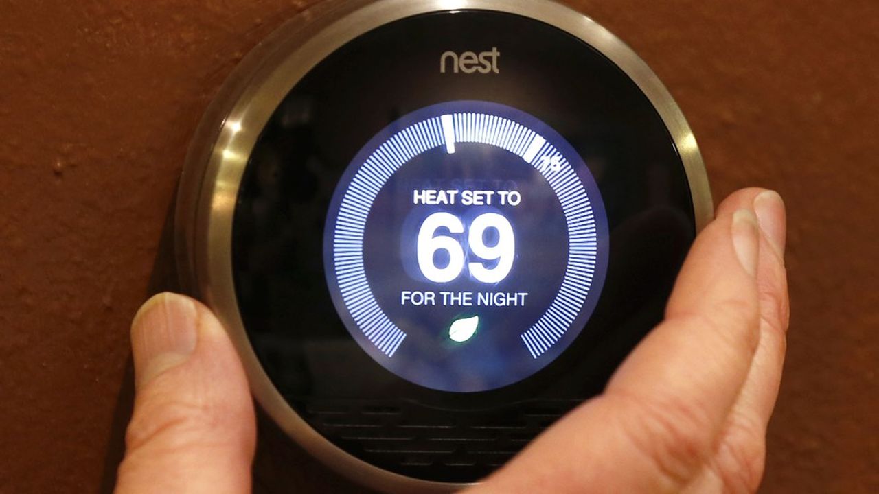 Le thermostat Nest.