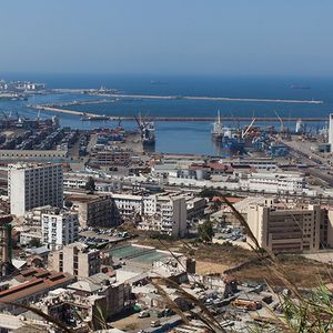 Vue d'Alger, la capitale de l'Algérie.