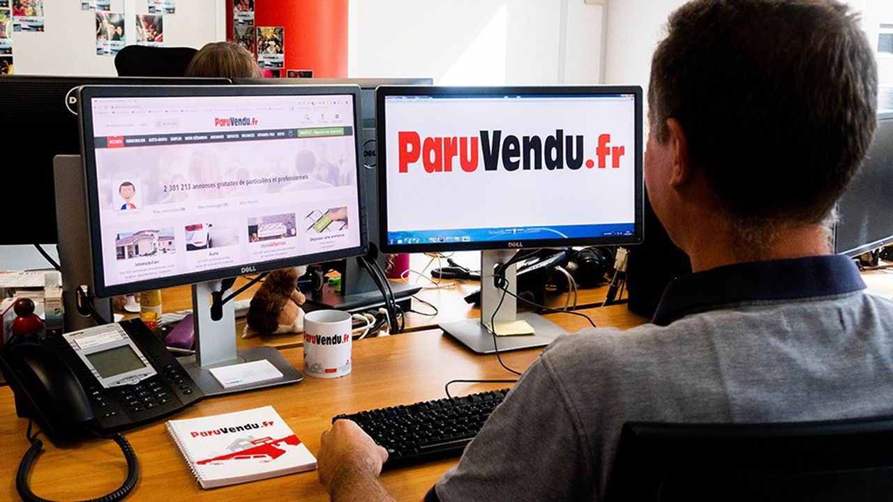Le site ParuVendu revendique une place de numéro deux avec 9 millions de visiteurs uniques mensuels et 2,3 millions d'annonces.