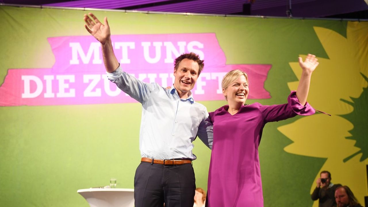 Ludwig Hartmann et Katharina Schulze sont les deux têtes de liste des Verts en Bavière.
