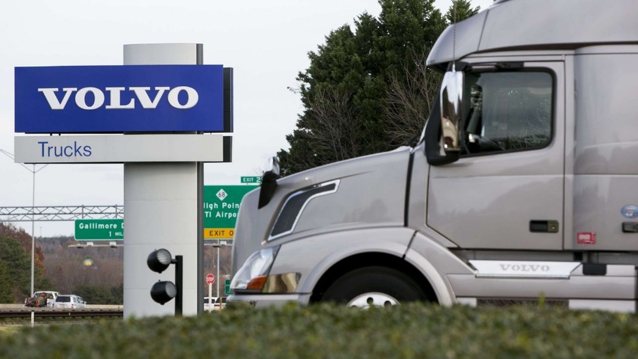 Volvo a livré 202.402 camions en 2017.