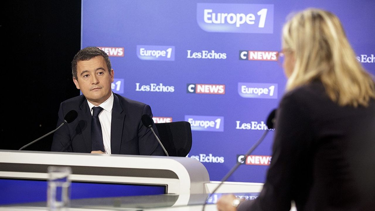 Gérald Darmanin était l'invité ce dimanche du Grand Rendez-Vous, l'émission politique d'Europe 1 en partenariat avec « Les Echos » et CNews. 