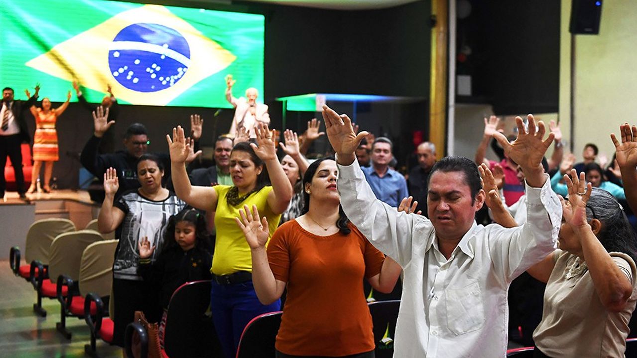 Les évangéliques représentent aujourd'hui au Brésil un quart de la population, contre moins de 10 % en 1991.