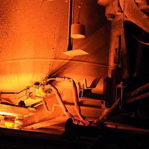 L'aciérie de Saint-Saulve (Nord) ne produit que 240.000 tonnes d'acier par an, pour une capacité de 500.000 tonnes.