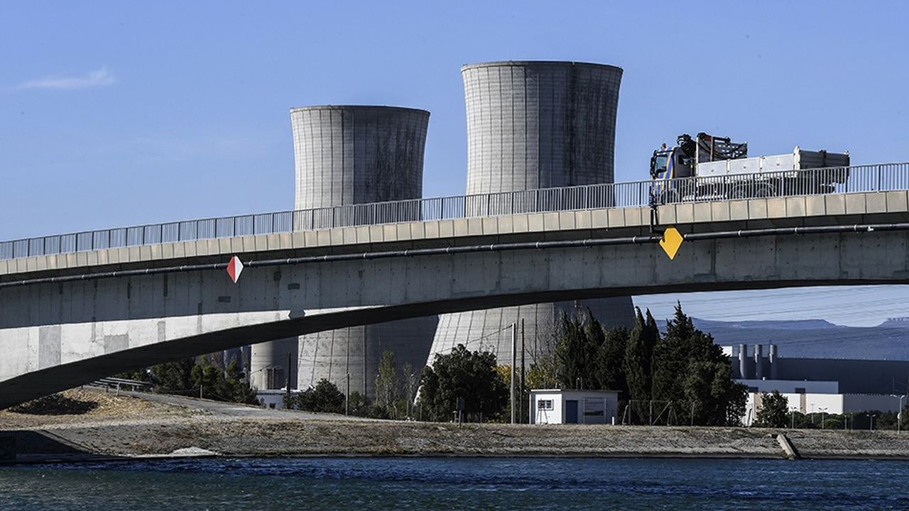 EDF prévoit 130 jours d'arrêt l'an prochain pour la quatrième visite décennale du réacteur numéro un de la centrale du Tricastin (Drôme).