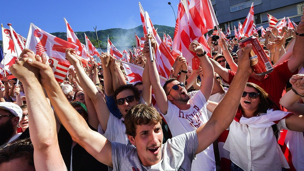 Le 18 juin 2017 à Moutier, des milliers de séparatistes célébraient leur rattachement au canton francophone du Jura suisse
