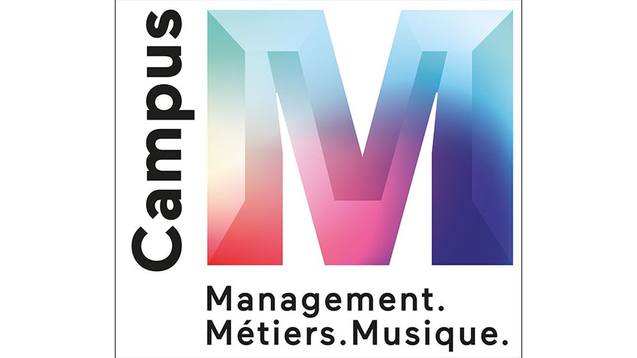 Le logo de la nouvelle école de la filière musicale.