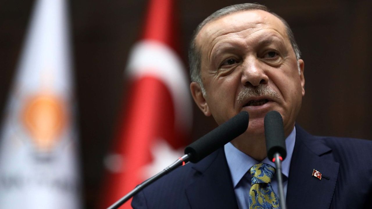 Le président Recep Tayyip Erdogan, a promis des révélations sur le meurtre de Jamal Khashoggi. (Photo by ADEM ALTAN / AFP)