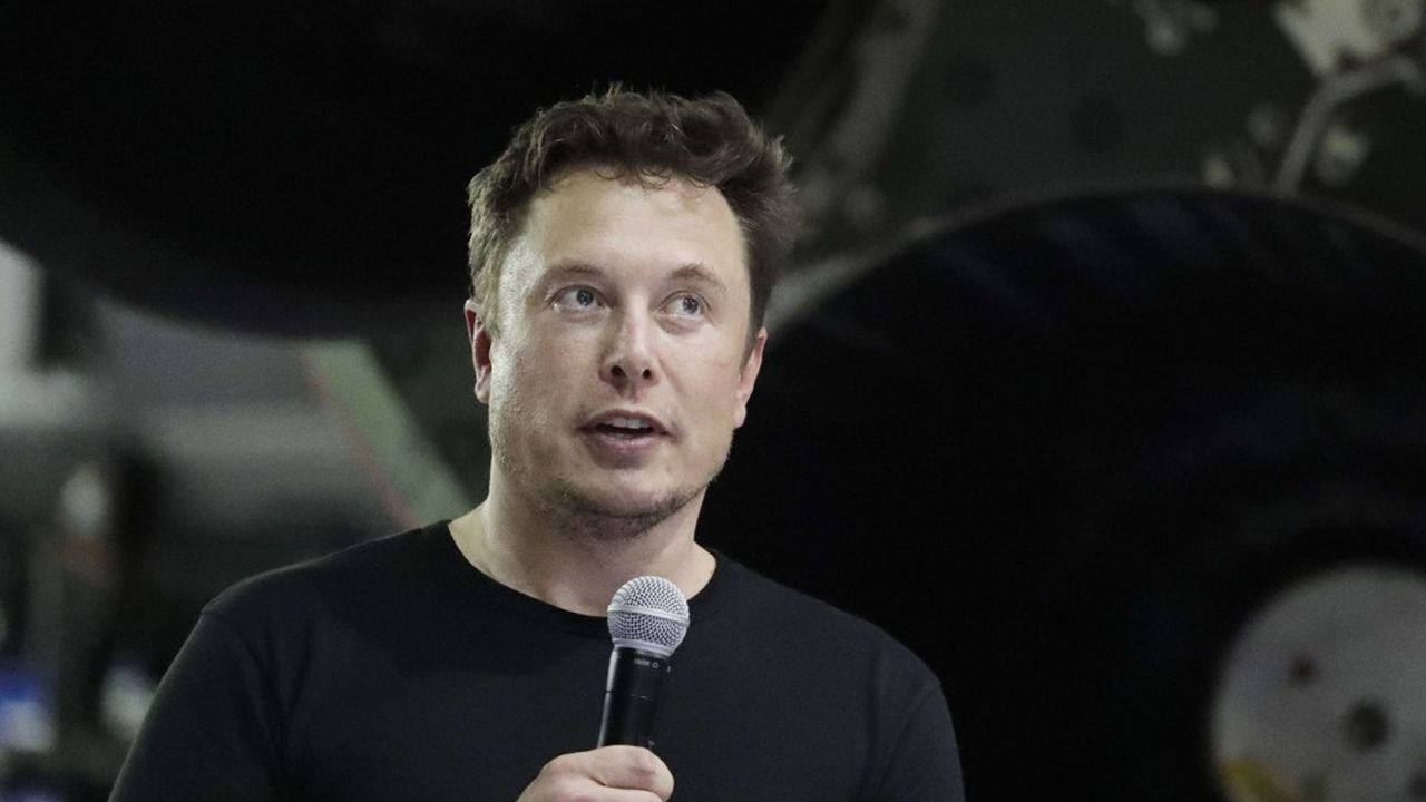 Elon Musk est le fantasque PDG de Space X.